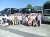 Die Reisegruppe bei der Ankunft in Koblenz